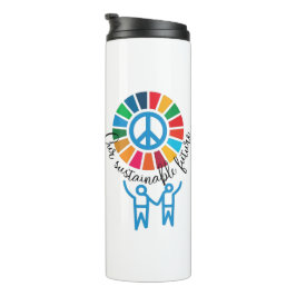 Termo Nuestro futuro sostenible Objetivos globales de la