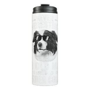 Termo Nunca subestimes a un anciano con BCollie Dog T