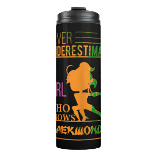 Termo Nunca Subestimes A Un Chica Que Conoce Taekwondo T