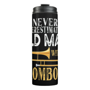 Termo Nunca Subestimes A Un Viejo Con Un Gif Trombónico