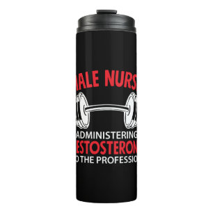 Termo Nurse Gift Administración de enfermeras masculin