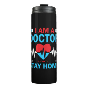 Termo Nurse Gift Enfermera que no puedo quedarme en ca