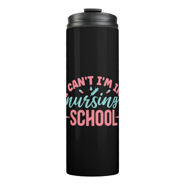 Termo Nurse Gift | I Am In Nursing School (Anverso)