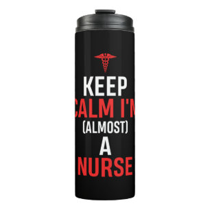 Termo Nurse Gift   Mantener La Calma Soy Una Enfermera