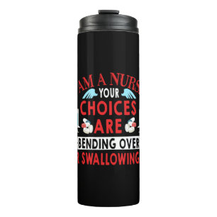 Termo Nurse Gift Soy Una Enfermera De Tu Elección
