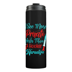 Termo Nurse Gift Veo Más Partes Privadas