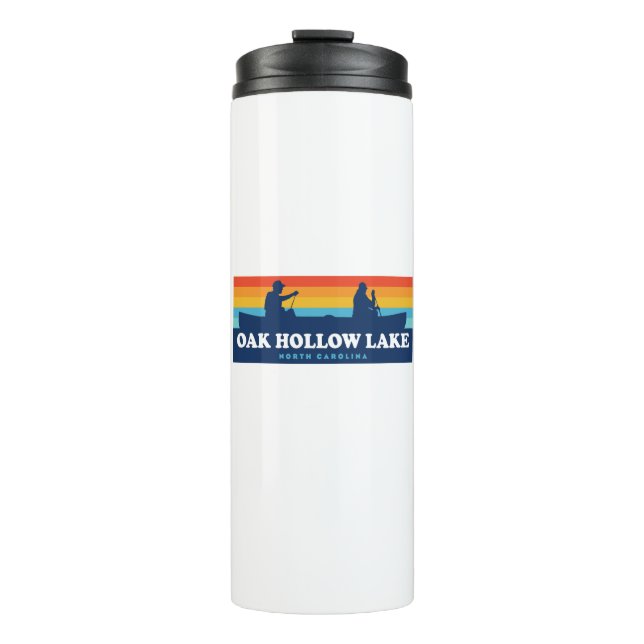 Termo Oak Hollow Lake North Carolina Canoe (Anverso)