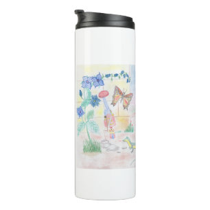 Termo Obra de arte de niños personalizados, juguete de d