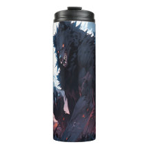 Obra de arte estilo Anime Tumbler