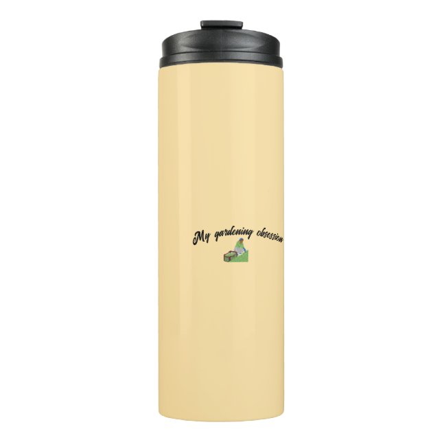 Termo Obsesión de jardinería (Anverso)