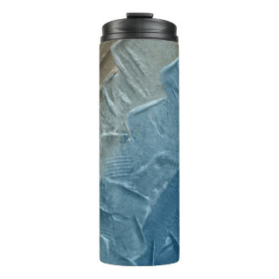 Termo Ocean's Edge: Una pintura digital de la tranquilid
