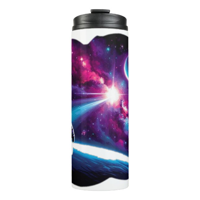 Termo "Odisea celestial - Recorriendo el Cosmos" (Anverso)