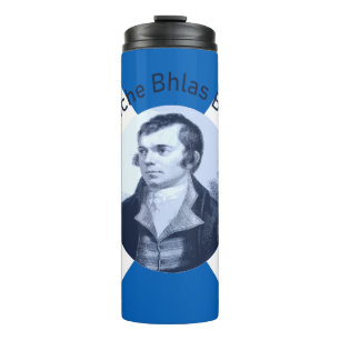 Termo Oidhche Bhlas Burns gaélico azul y Saltire