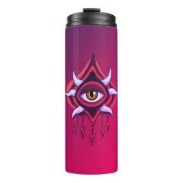 Termo Ojo Demonio Púrpura - Arte Oculto Gótico