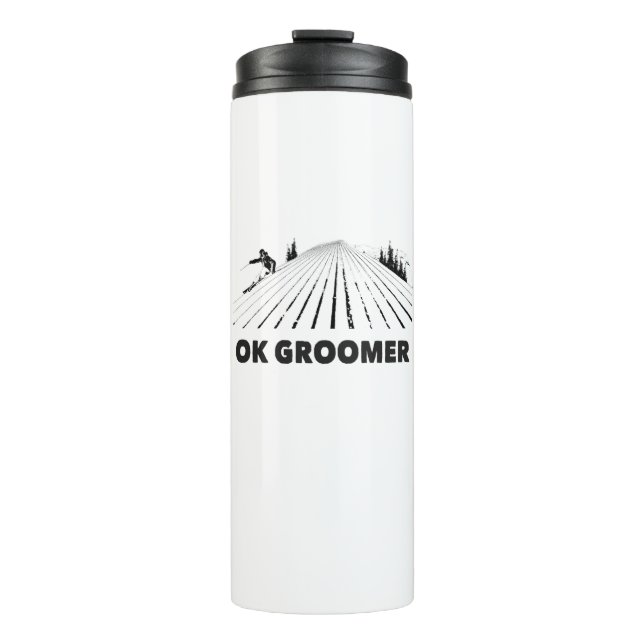 Termo Ok Groomer Skiing (Anverso)