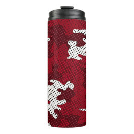 Termo Oklahoma Crimson & Cream Bold Camo Printed
