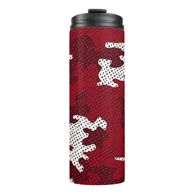 Termo Oklahoma Crimson & Cream Bold Camo Printed (Anverso)