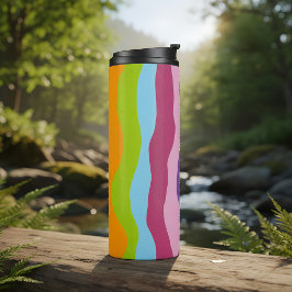Termo Olas de colores