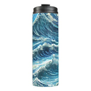 Termo Olas del océano azul