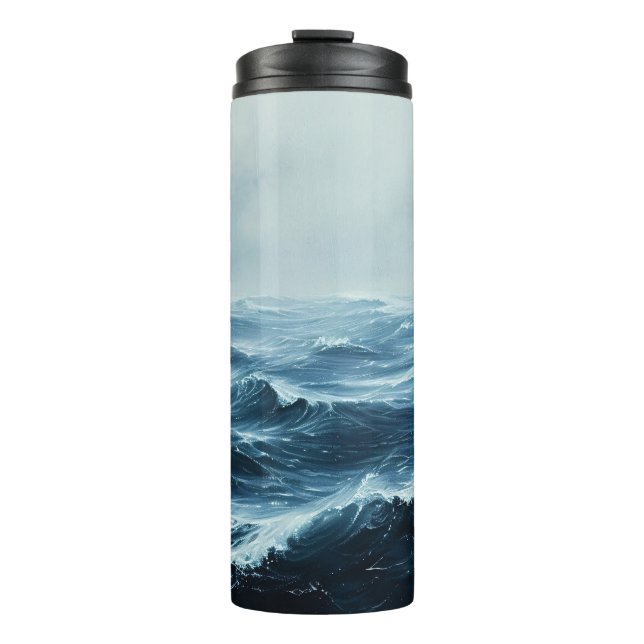 Termo Olas del Océano en Mar Agitado (Anverso)