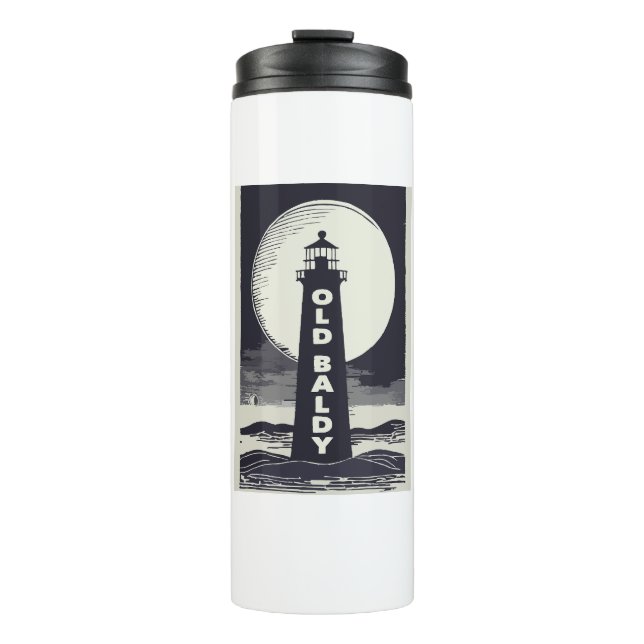 Termo Old Baldy Lighthouse North Carolina Moon (Anverso)
