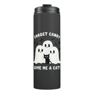 Termo Olvídate Del Velo, Dame Un Halloween De Gato Fanta