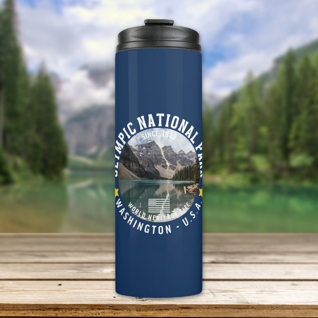 Termo Olympic Naional Park Photo Forest Landscape (Subido por el creador)