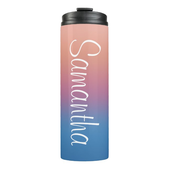 Termo Ombre Crepuscular Ártico Personalizado (Anverso)
