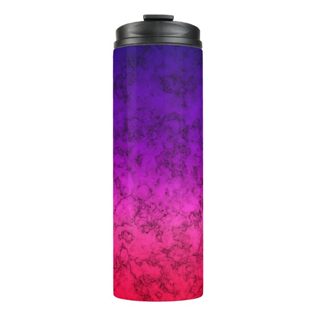 Termo Ombre Mug rojo azul (Anverso)