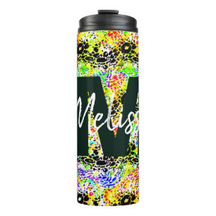 Termo Onda colorida personalizada