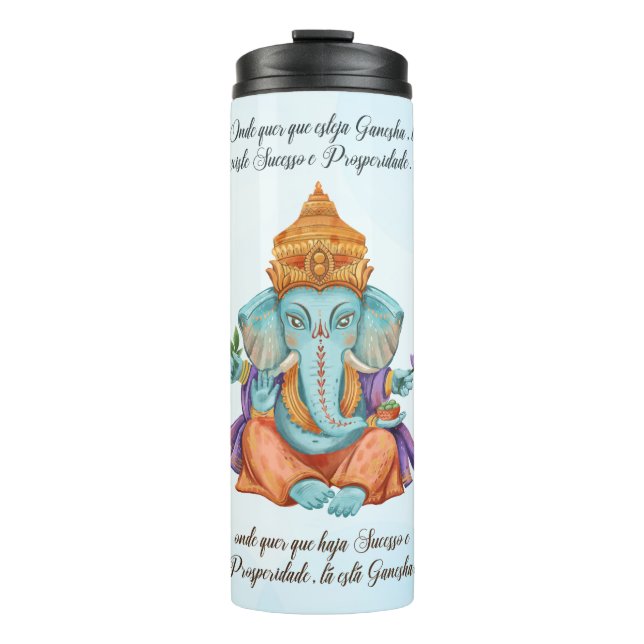 Termo Onde quer que esteja Ganesha (Anverso)