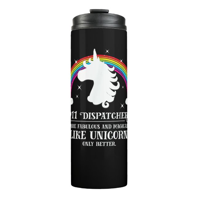 Termo Operadores del 911 Fabulosos Mágicos Como Unicorni (Anverso)
