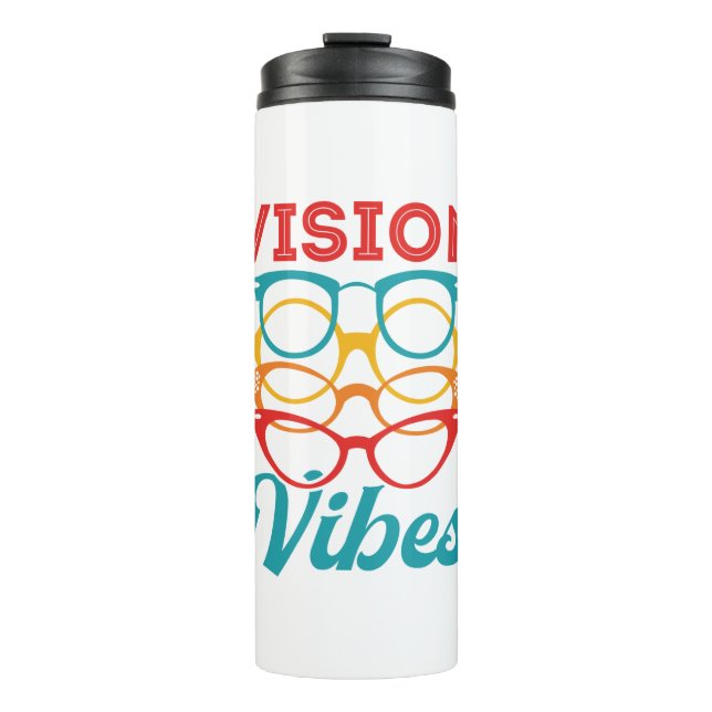 Termo Optometrista Optometría Vibes (Anverso)