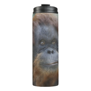 Termo Orang acuarela
