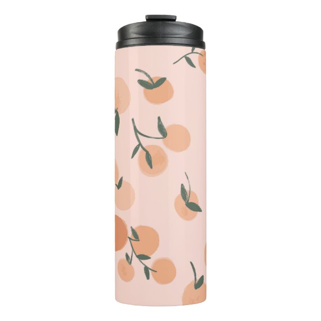 Termo Orange or cherry pattern illustration by freehand  (Anverso)