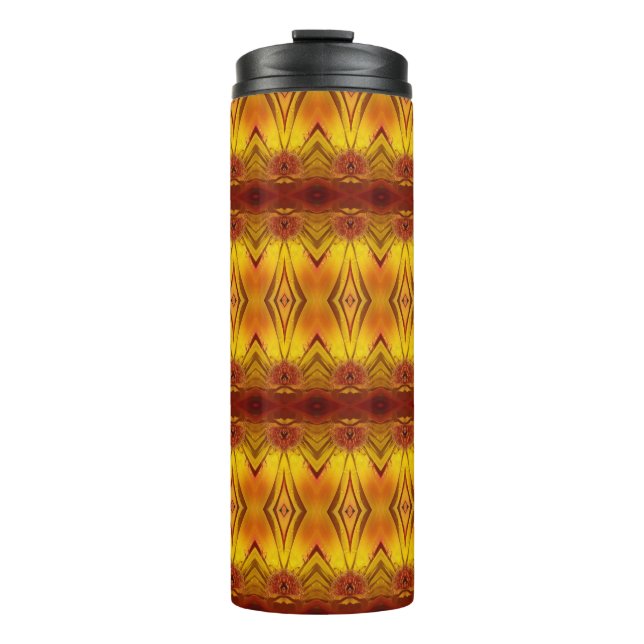 Termo Orangey Ikat 7 (Anverso)