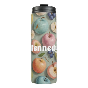 Termo Orchard Whimsy: fruta pastel