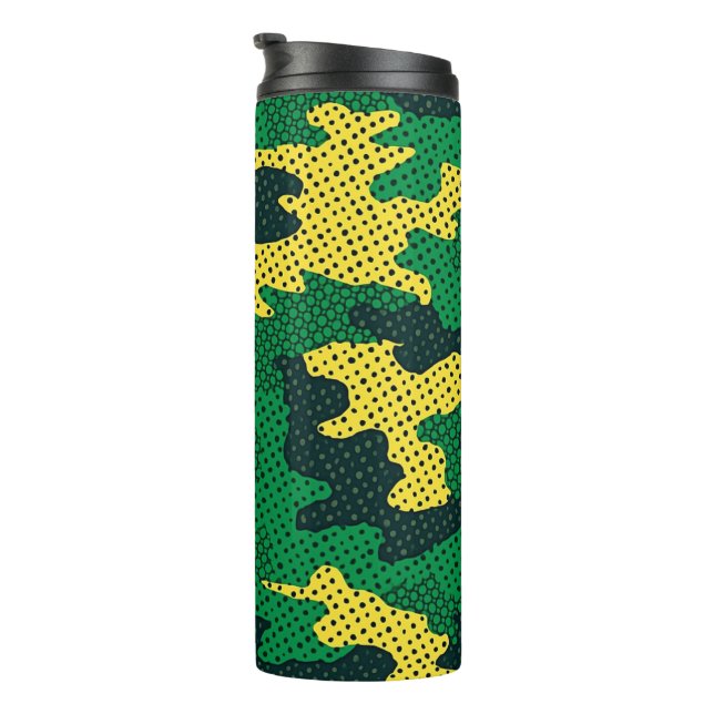 Termo Oregon Green & Yellow Camo Printed  (Rotado hacia la derecha)