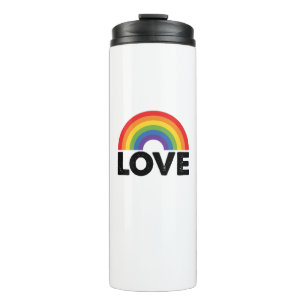 Termo Orgullo Amor es Amor Igualdad Gay Arcoíris LGBTQ 