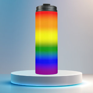 Termo Orgullo arcoíris gradiente LGBTQ 