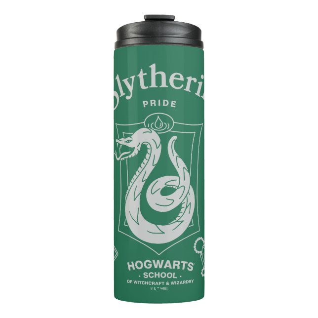 Termo ORGULLO DE SLYTHERIN™ Ambición Astucia Escudo (Anverso)