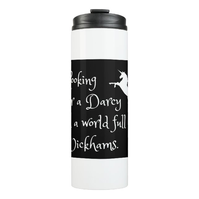 Termo Orgullo y prejuicio Graciosa Darcy Jane Austen (Anverso)