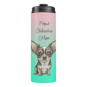 Termo Orgullosa madre de Chihuahua