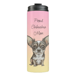 Termo Orgullosa madre de Chihuahua