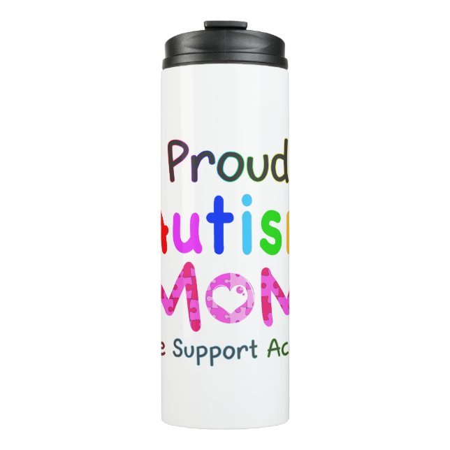 Termo Orgullosa madre del autismo (Anverso)
