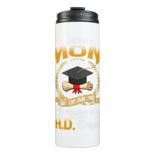 Termo Orgullosa madre graduada en HD