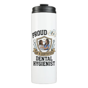 Termo Orgullosa Mamá de un Regalo de Higienista Dental C