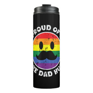 Termo Orgulloso De Tu Padre Libre Abraza A Divertido All