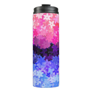 Termo Orgulloso Floral Retro Quirky Boho Omnisexual