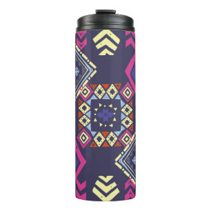 Termo Origen étnico tribal. Geomet primitivo y elegante